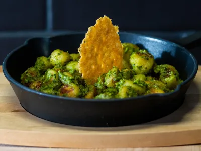 gnocchis pesto